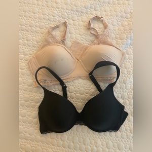 Two bras. 38D. EUC.